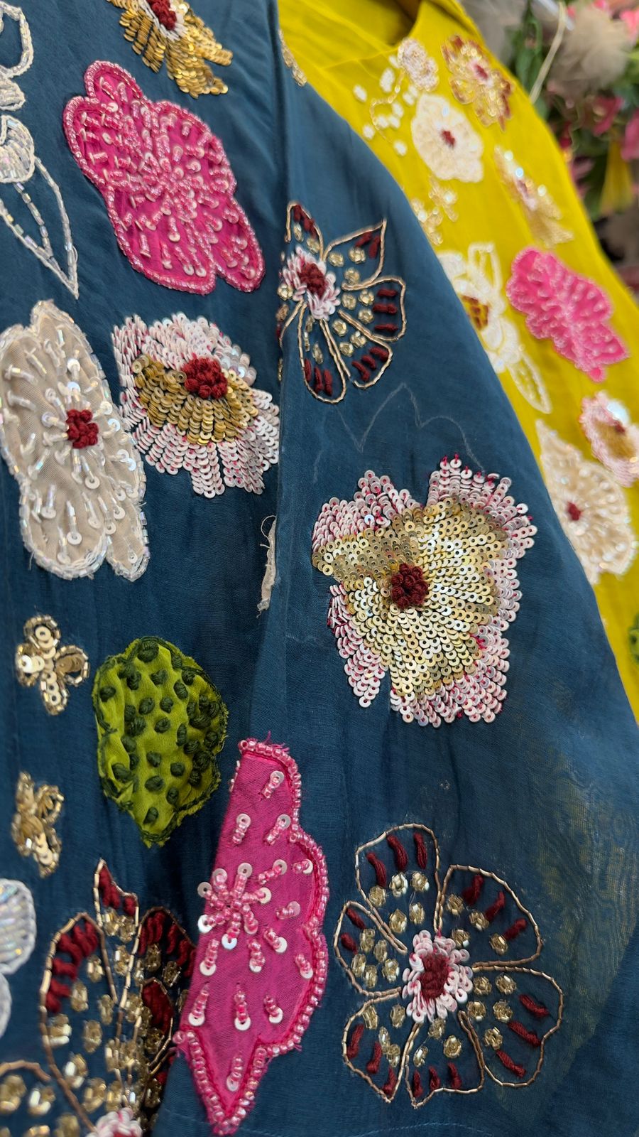 Rakhi special floral ethnics premium mul chandari suit