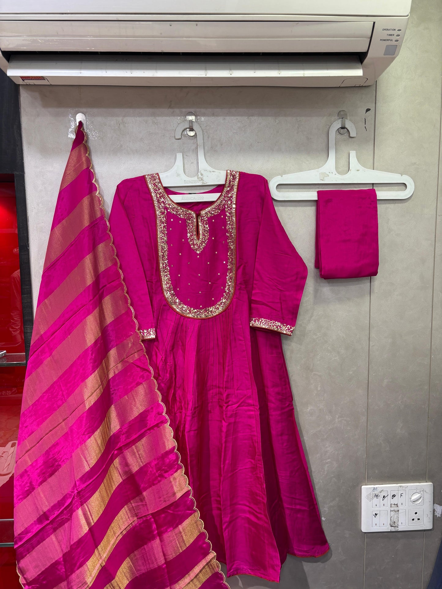 KARISHMA TANNA Dola silk suit