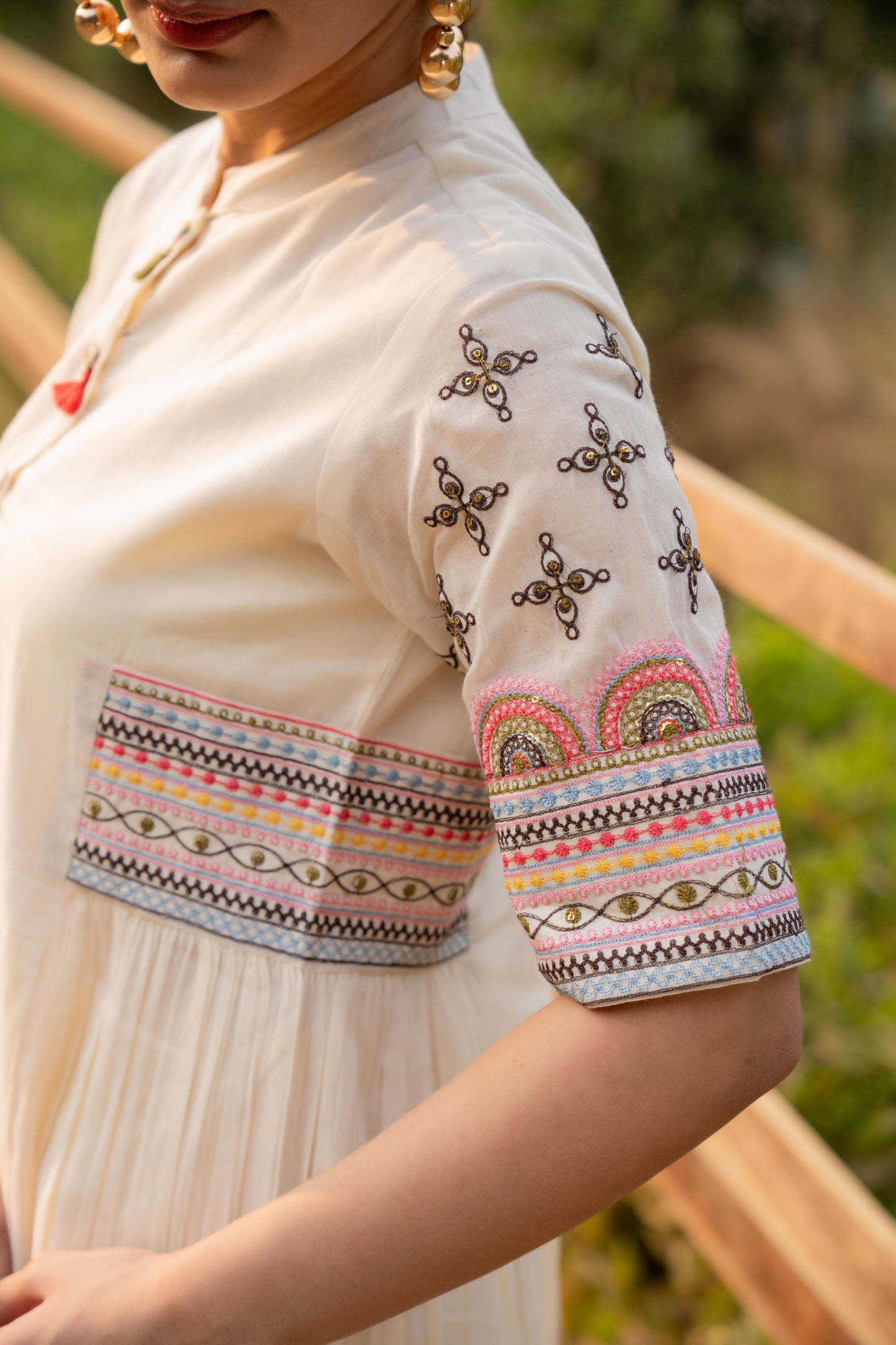Preety cotton Aline kurta pant