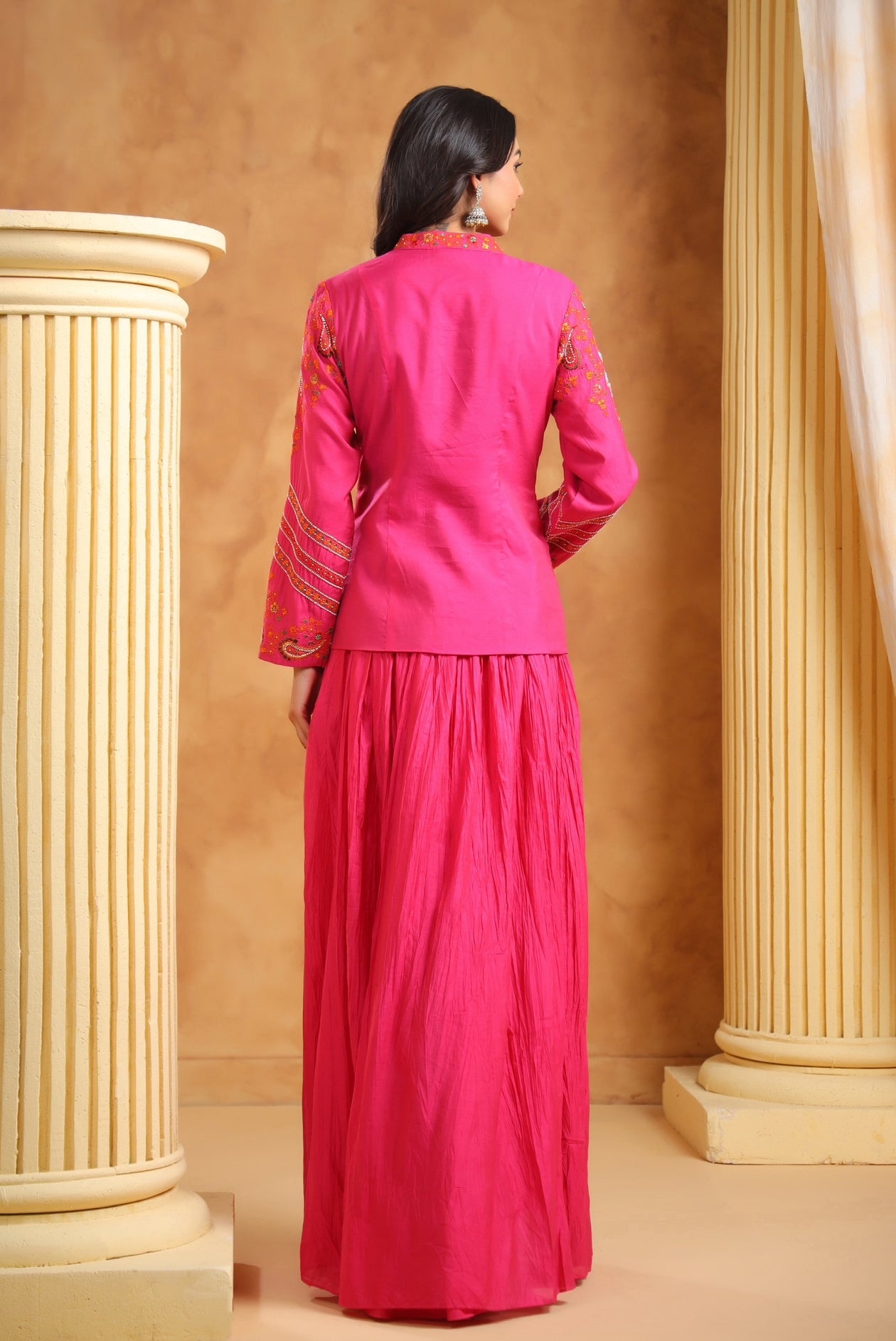 Nizar Pink Lehanga