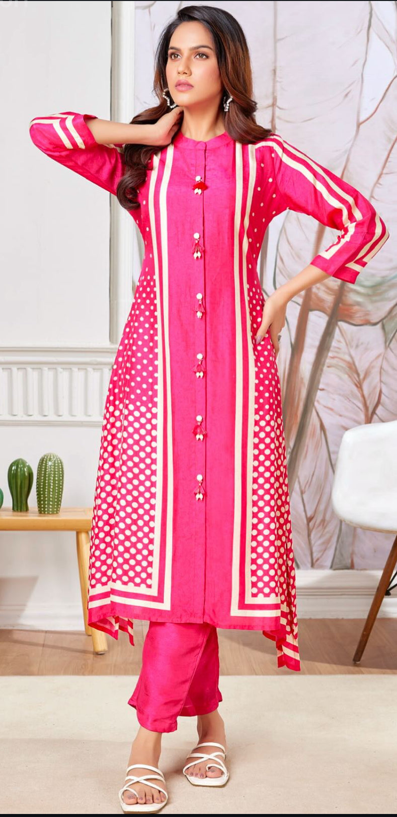 Bhagyashree outfit pure soft silk kurta pant