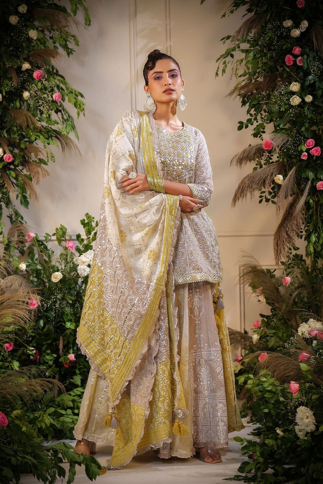 Classy mul cotton divider set