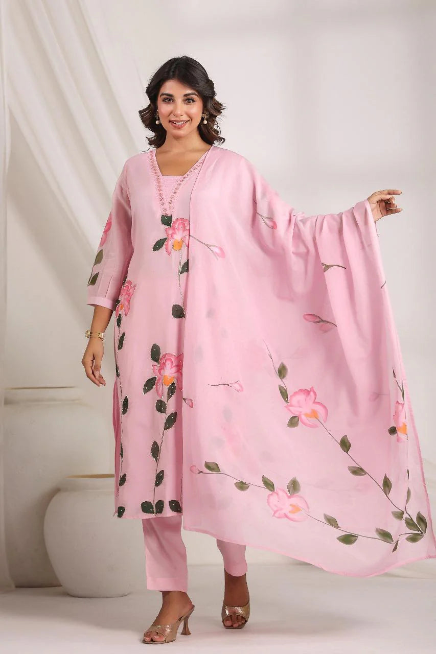 Hand printed mul chandari