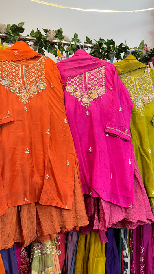 Tissue divider silvery set