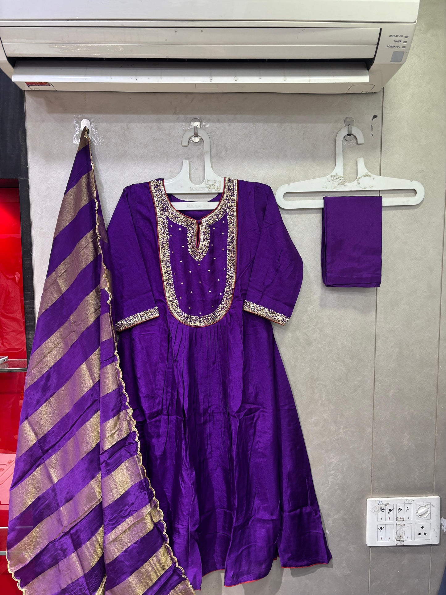 KARISHMA TANNA Dola silk suit
