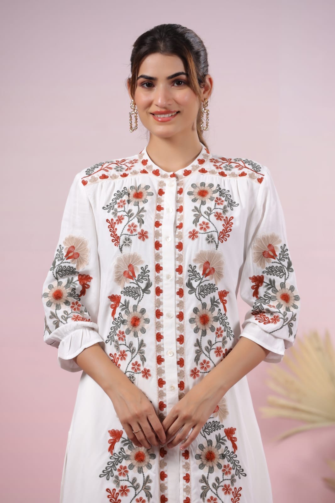 Kashmiri embroidery co ord