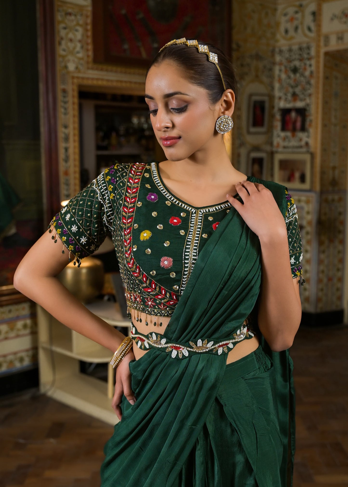 Drape saree