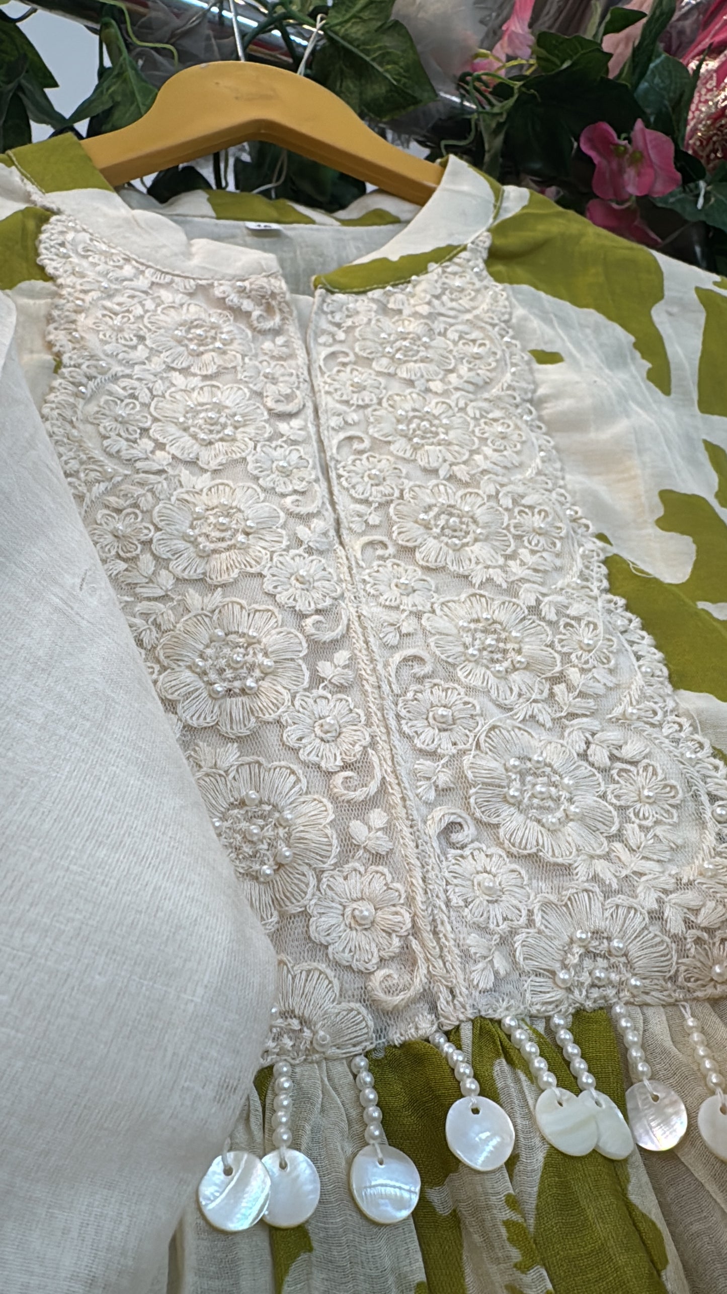 Comforty mul chandari kurta pant