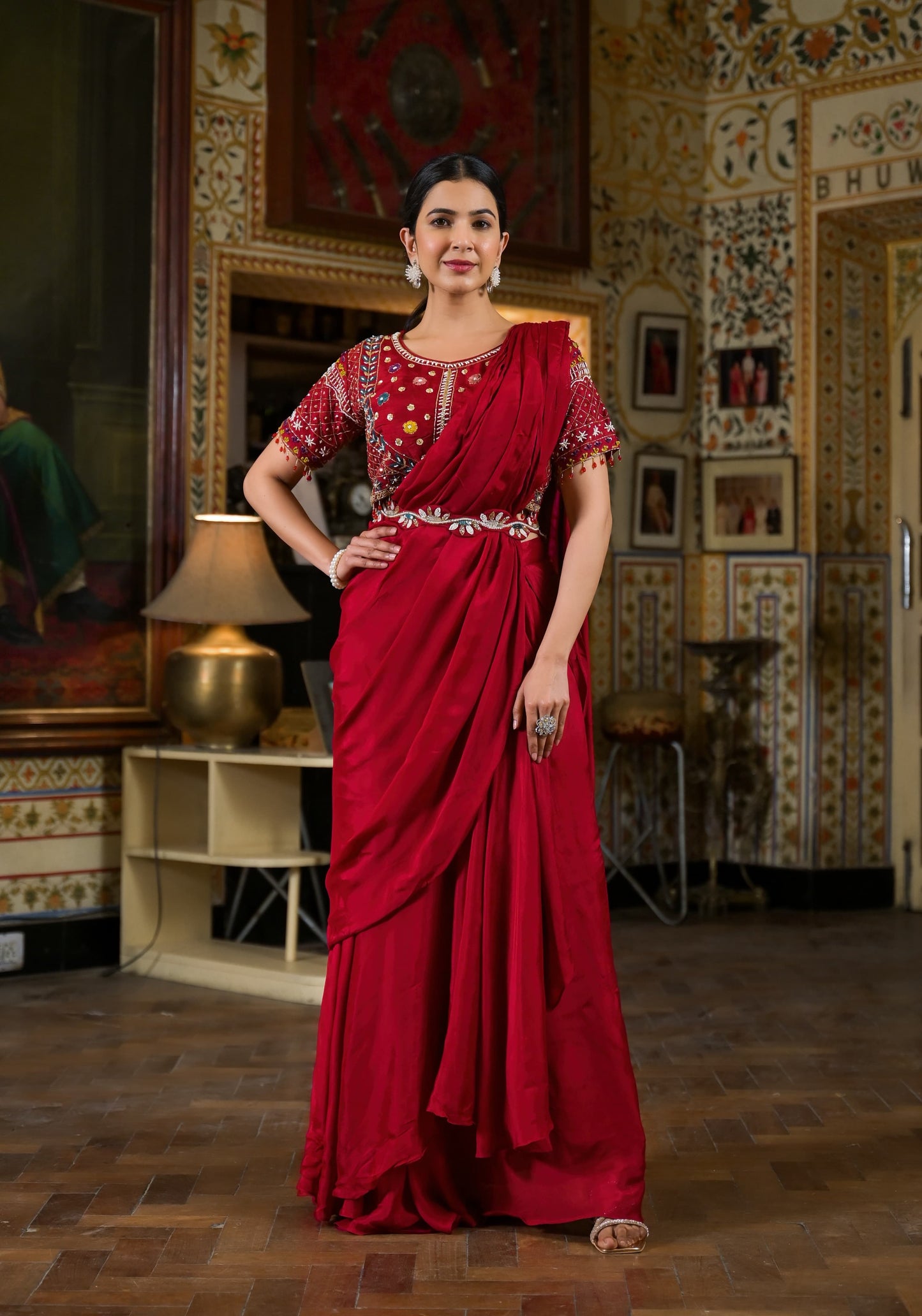 Drape saree