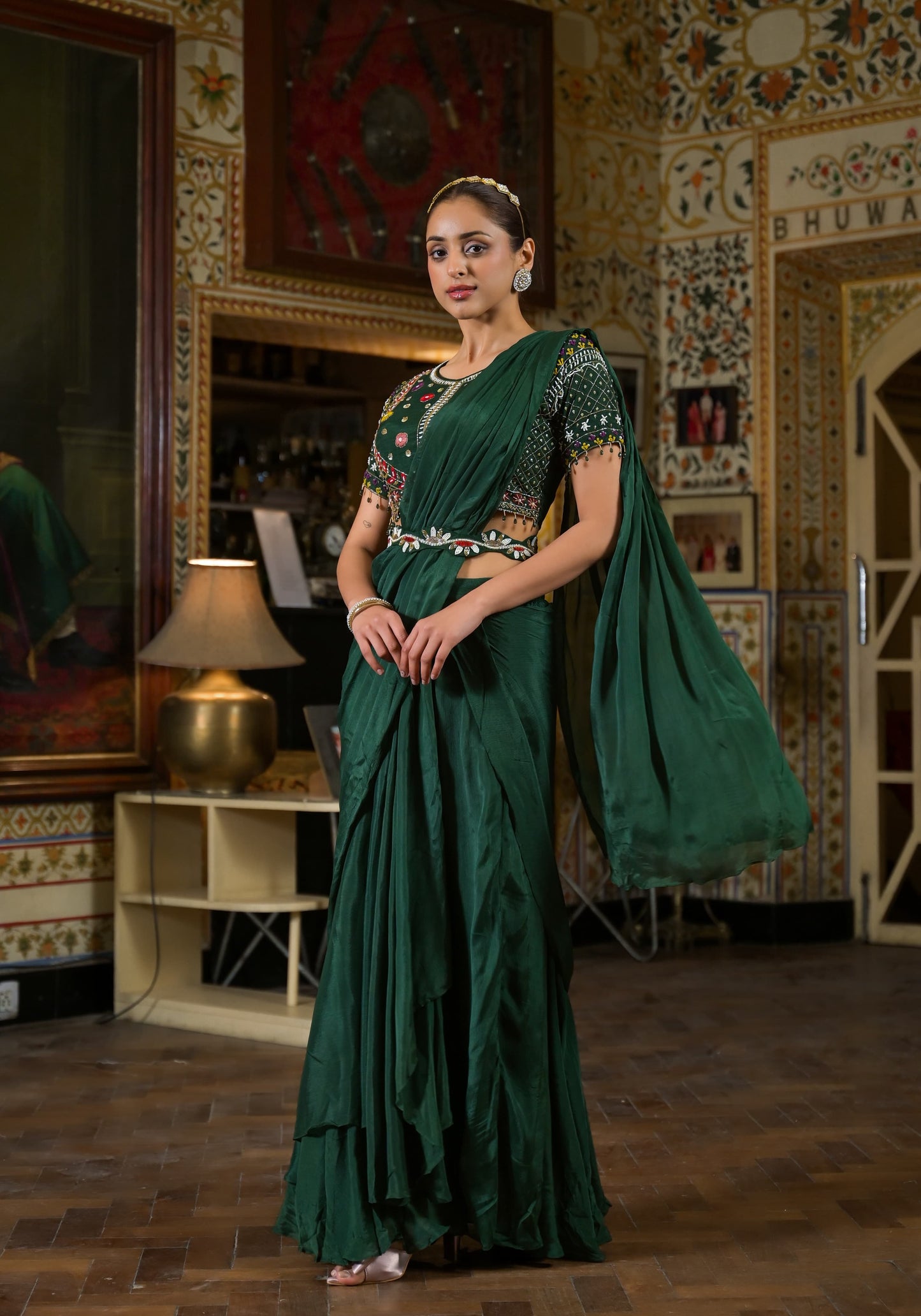 Drape saree