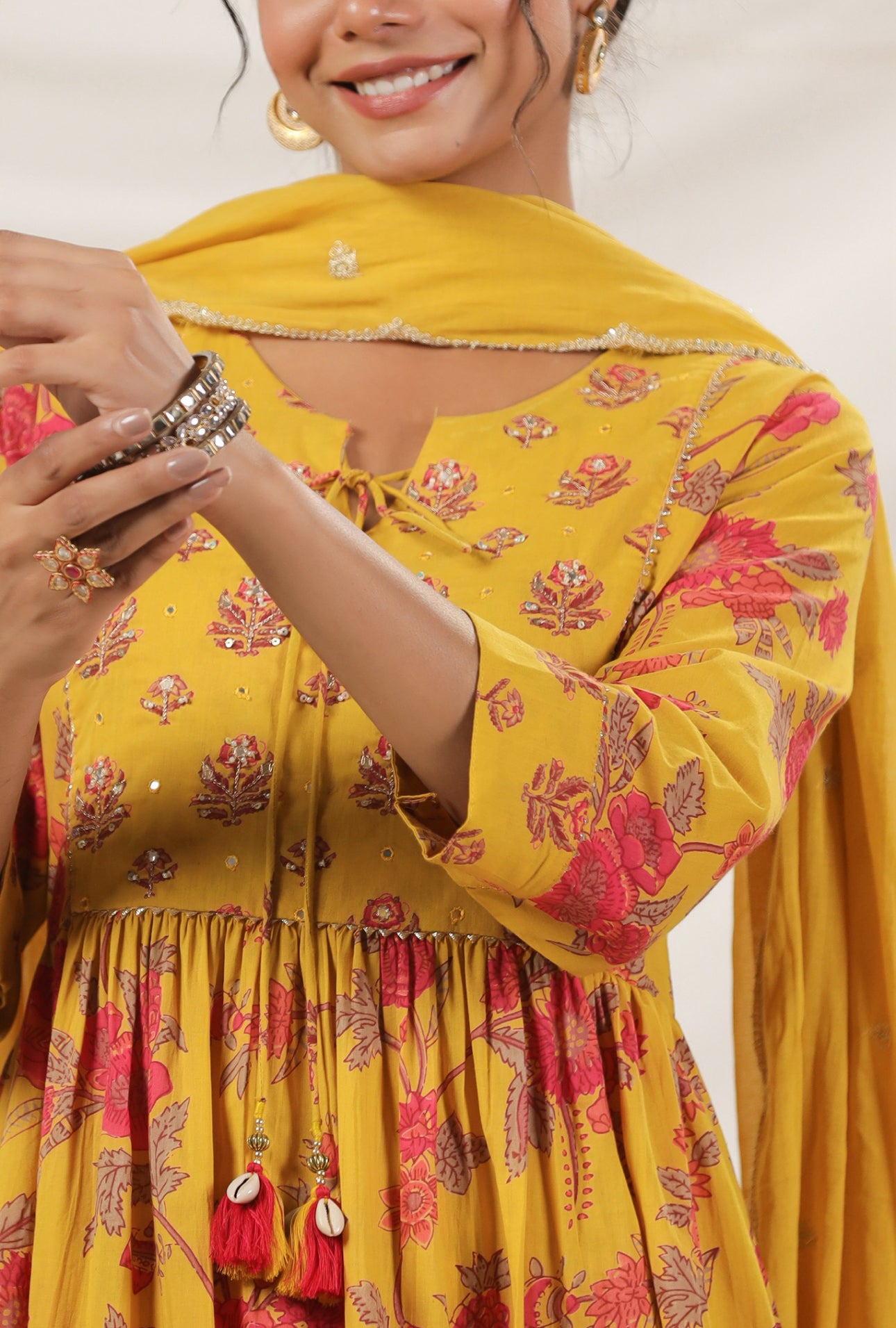 Yellow hand bock cotton