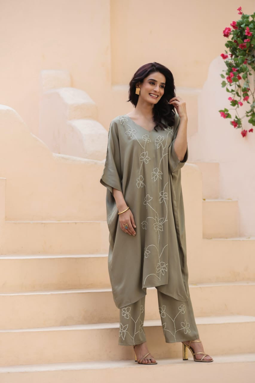 Premium muslin pastel co ord set