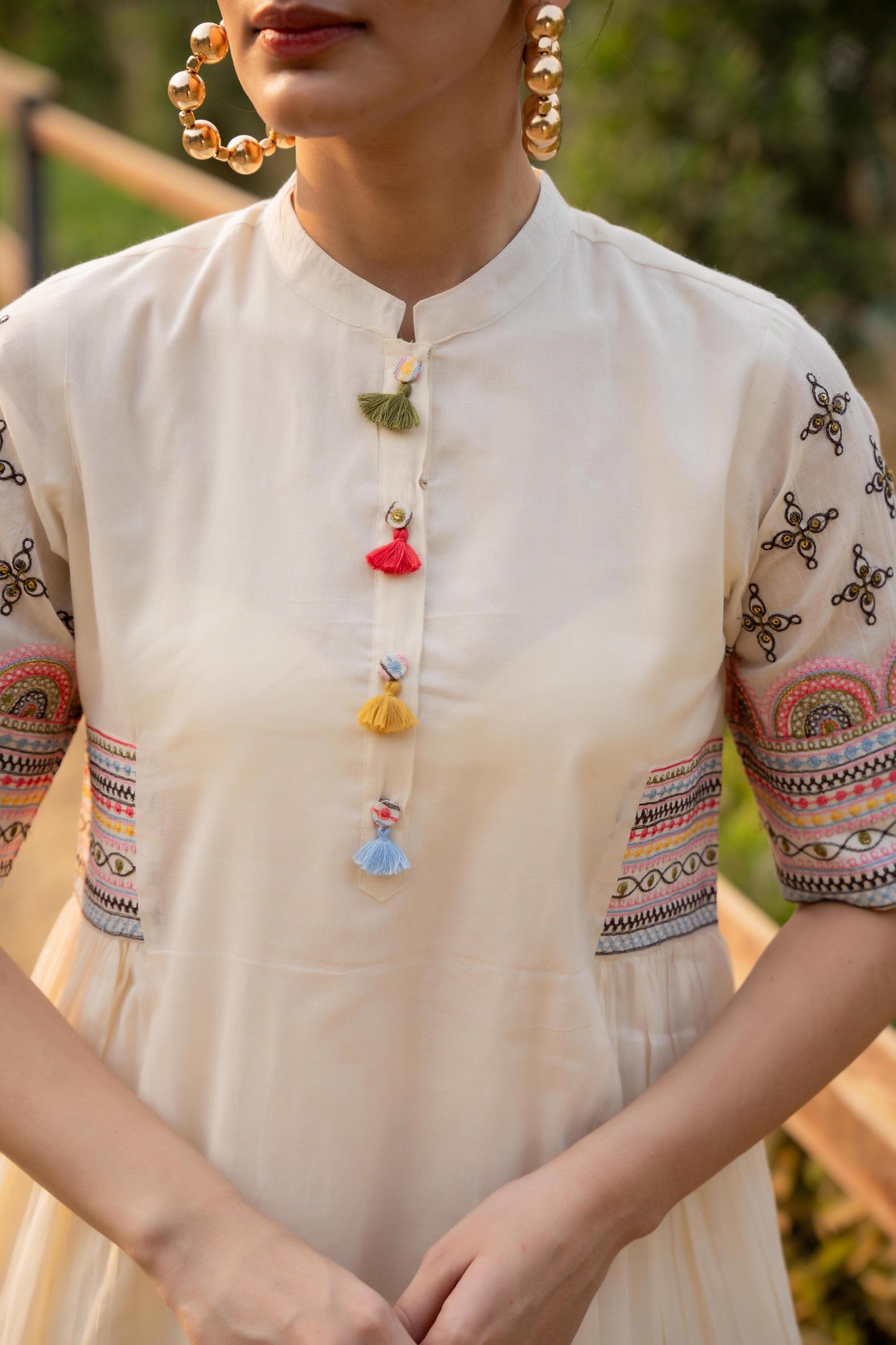 Preety cotton Aline kurta pant