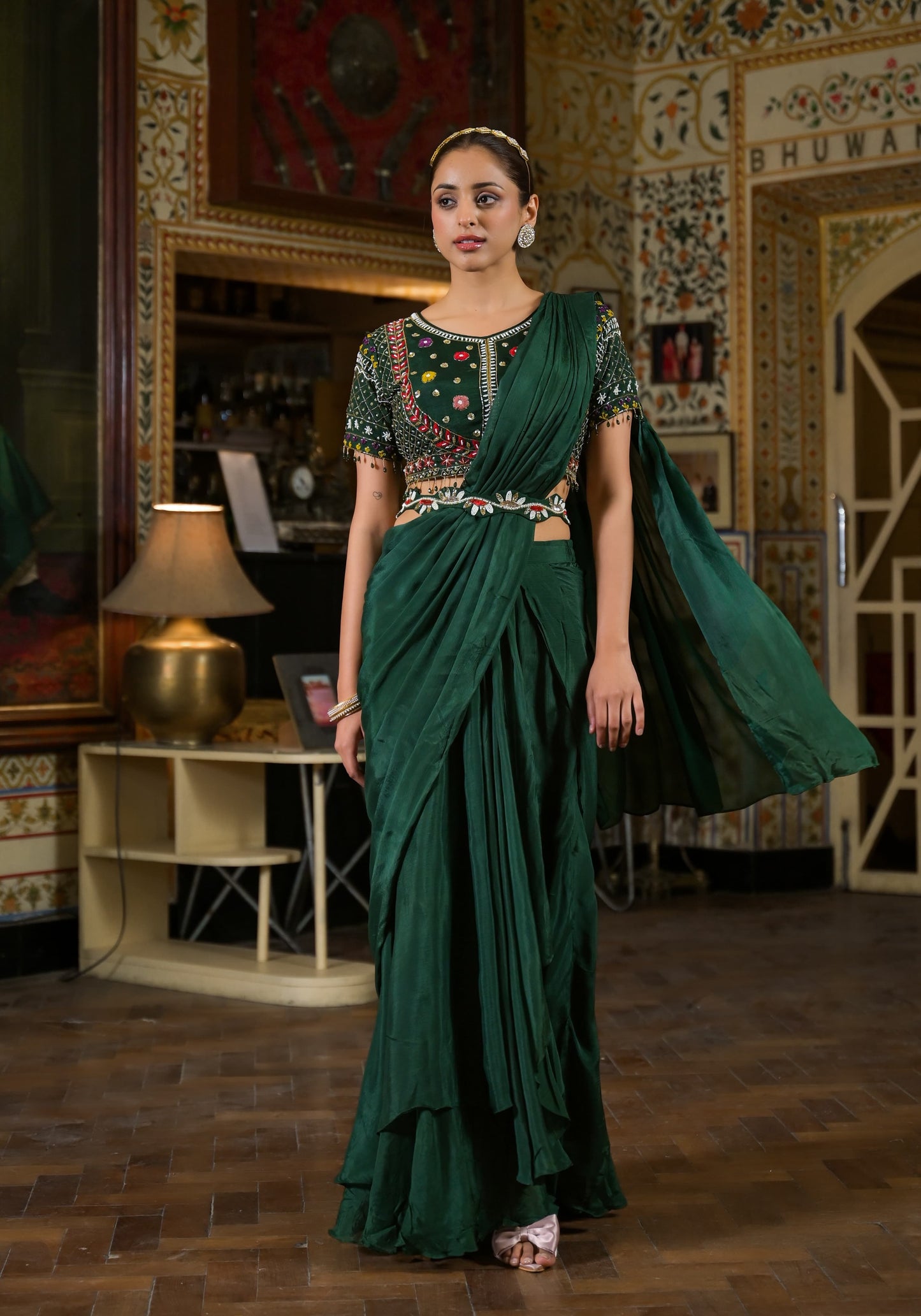 Drape saree