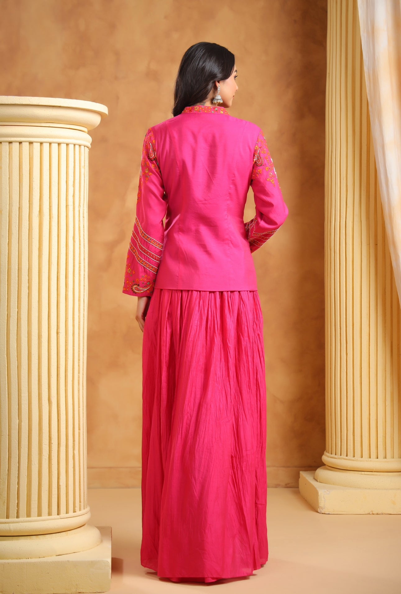 Nizar Pink Lehanga