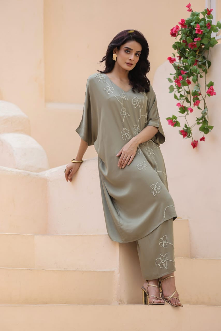 Premium muslin pastel co ord set