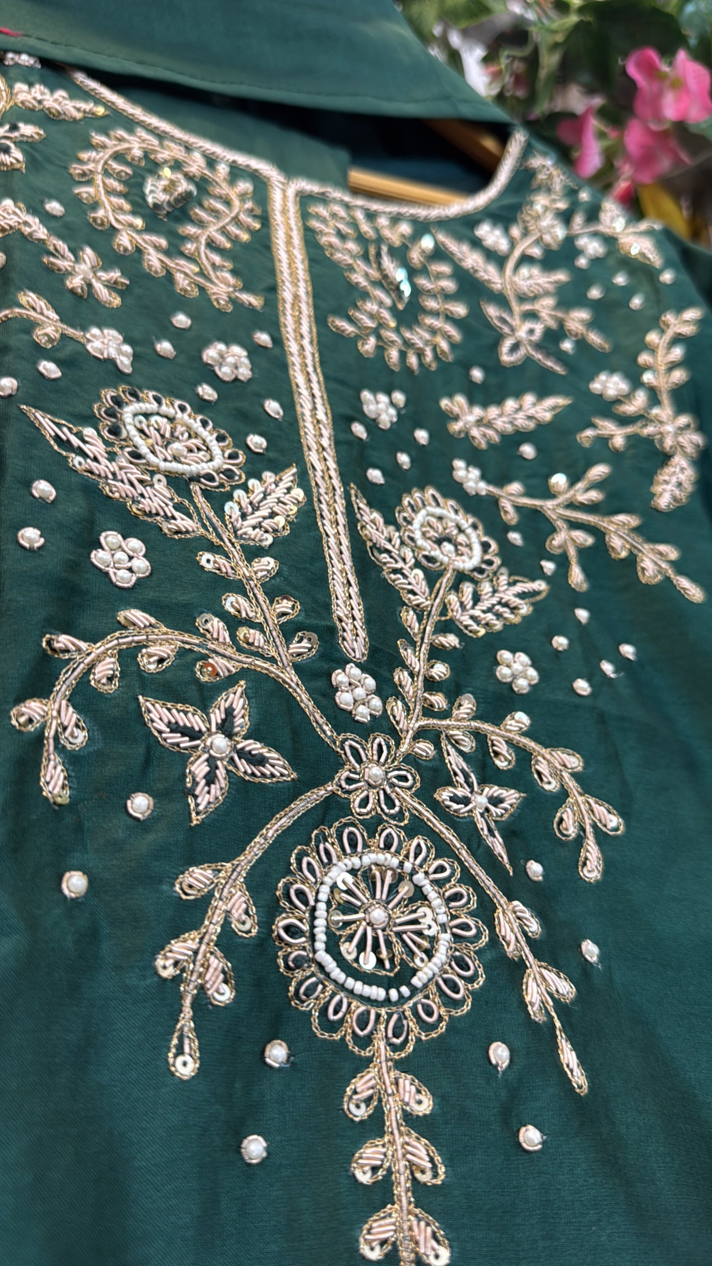 Chandari premium silk suit