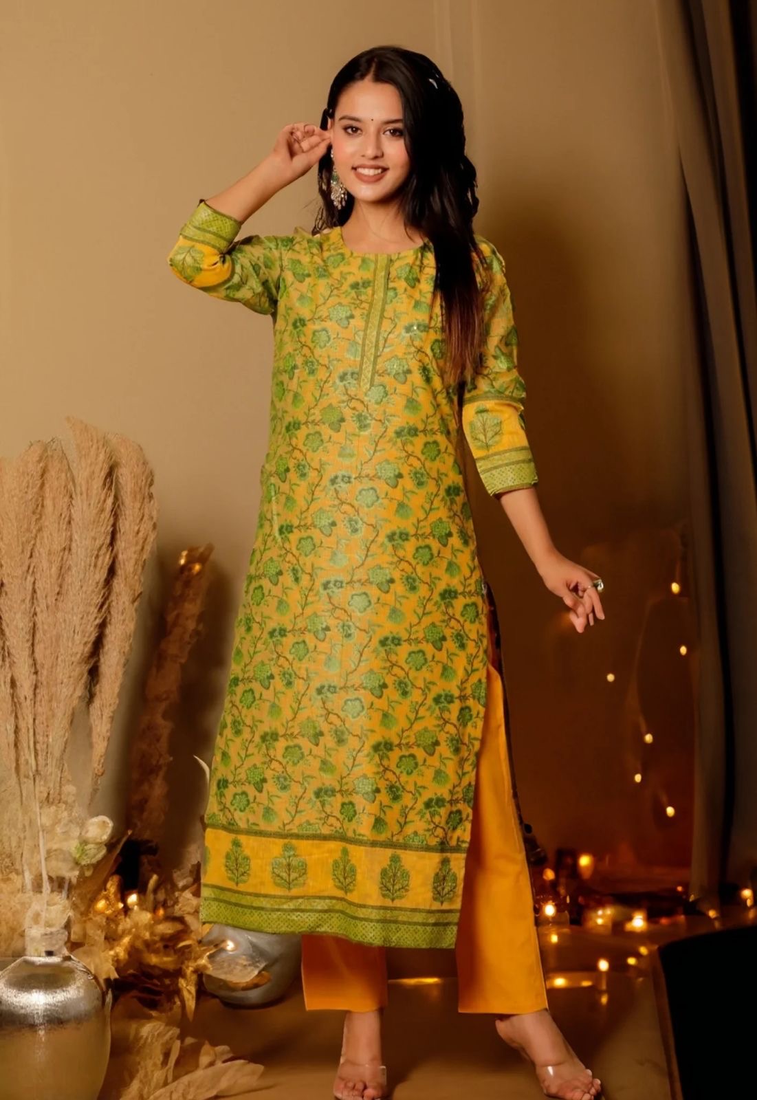 South cotton kurta pant