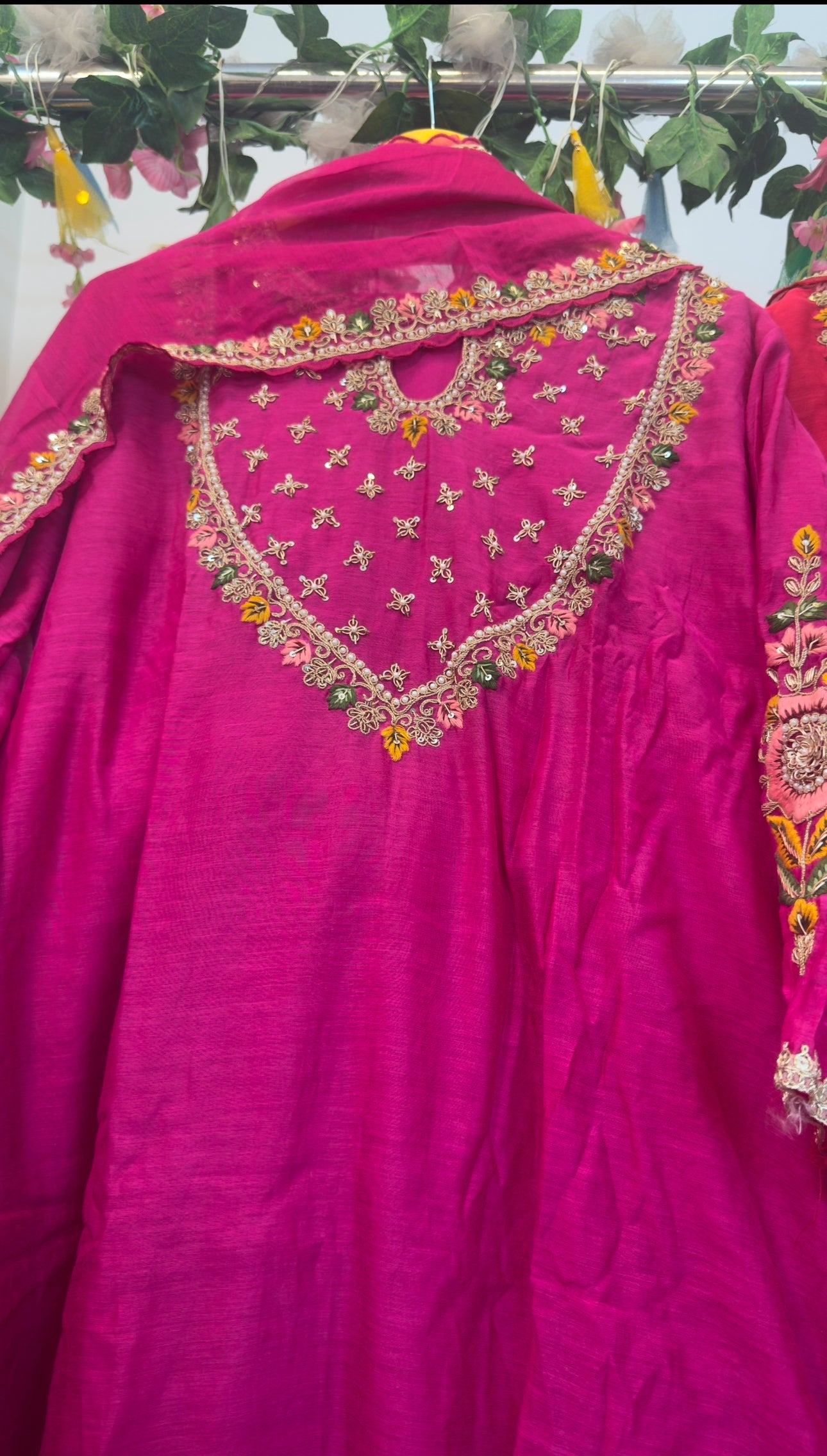 MahaRani classy mul chandari suit