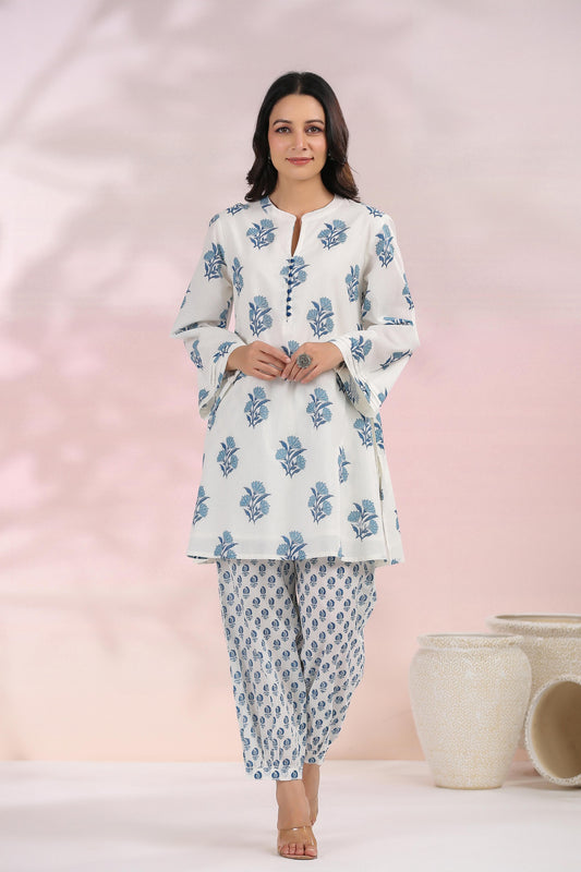 Blue Comforty cotton co ord