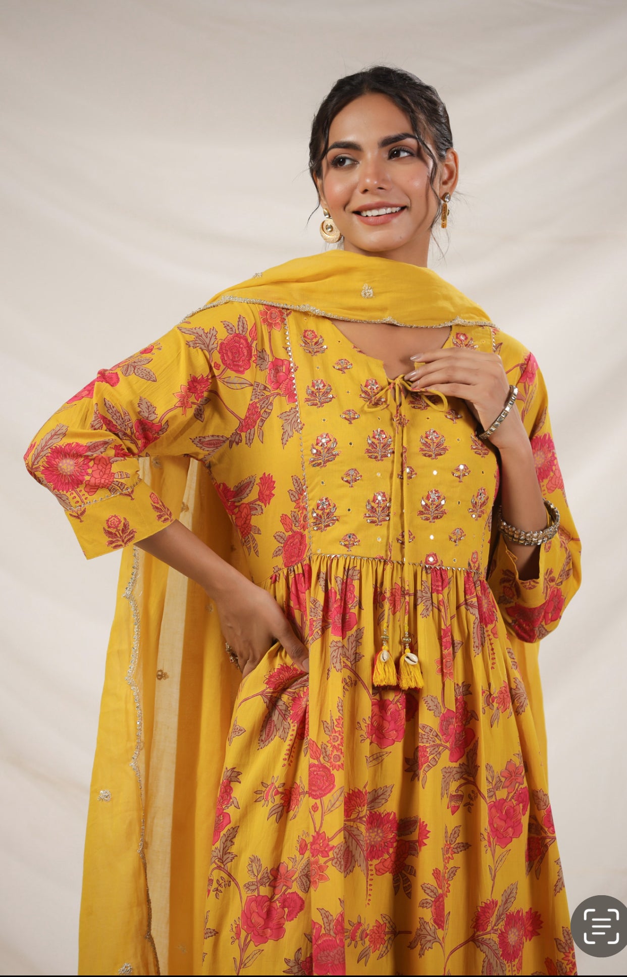 Yellow hand bock cotton