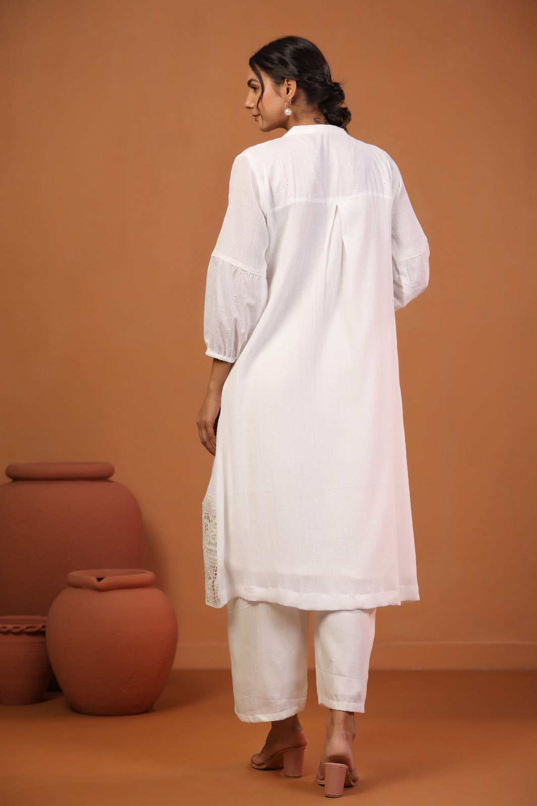 White imported prime kurta pant