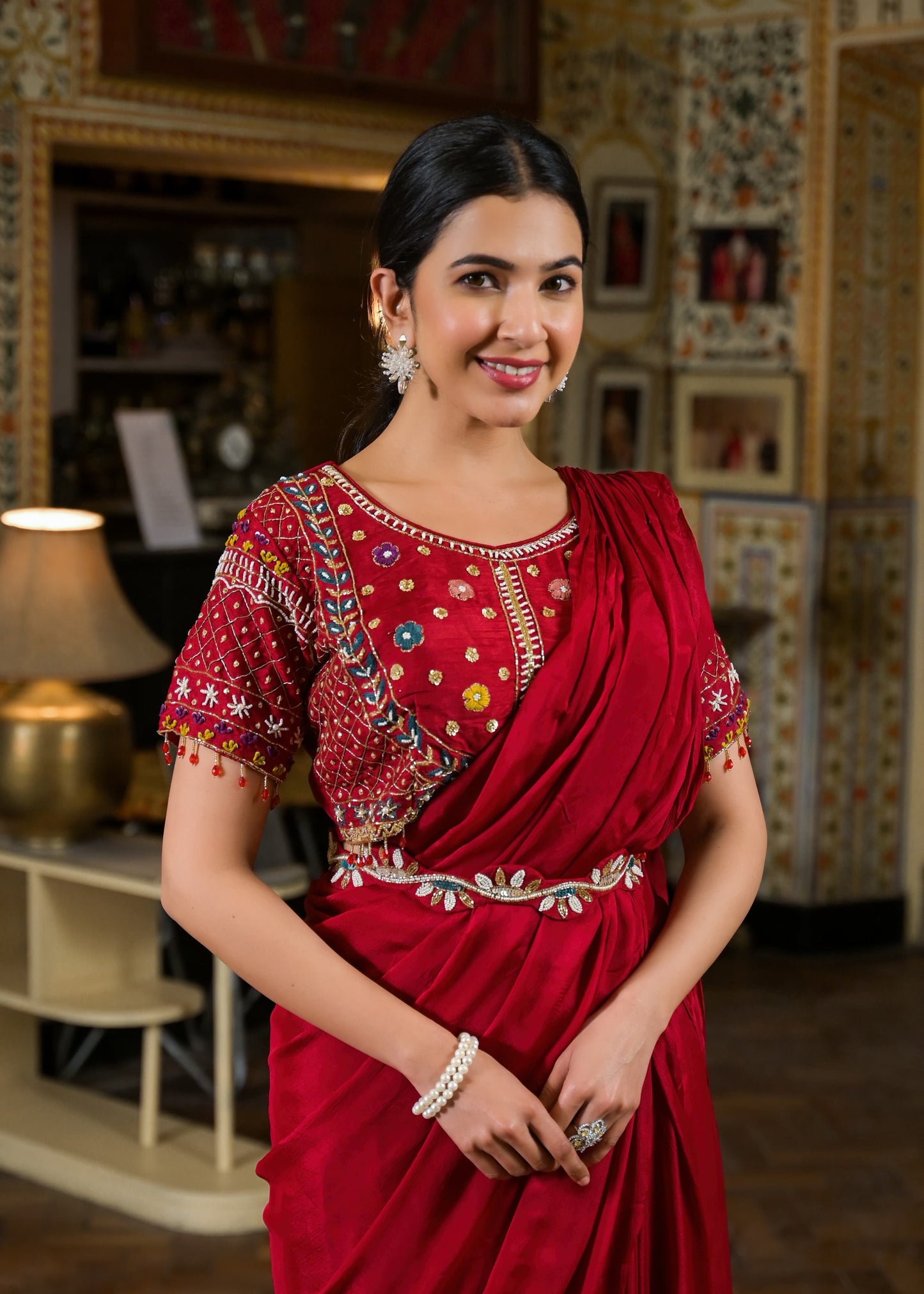 Drape saree