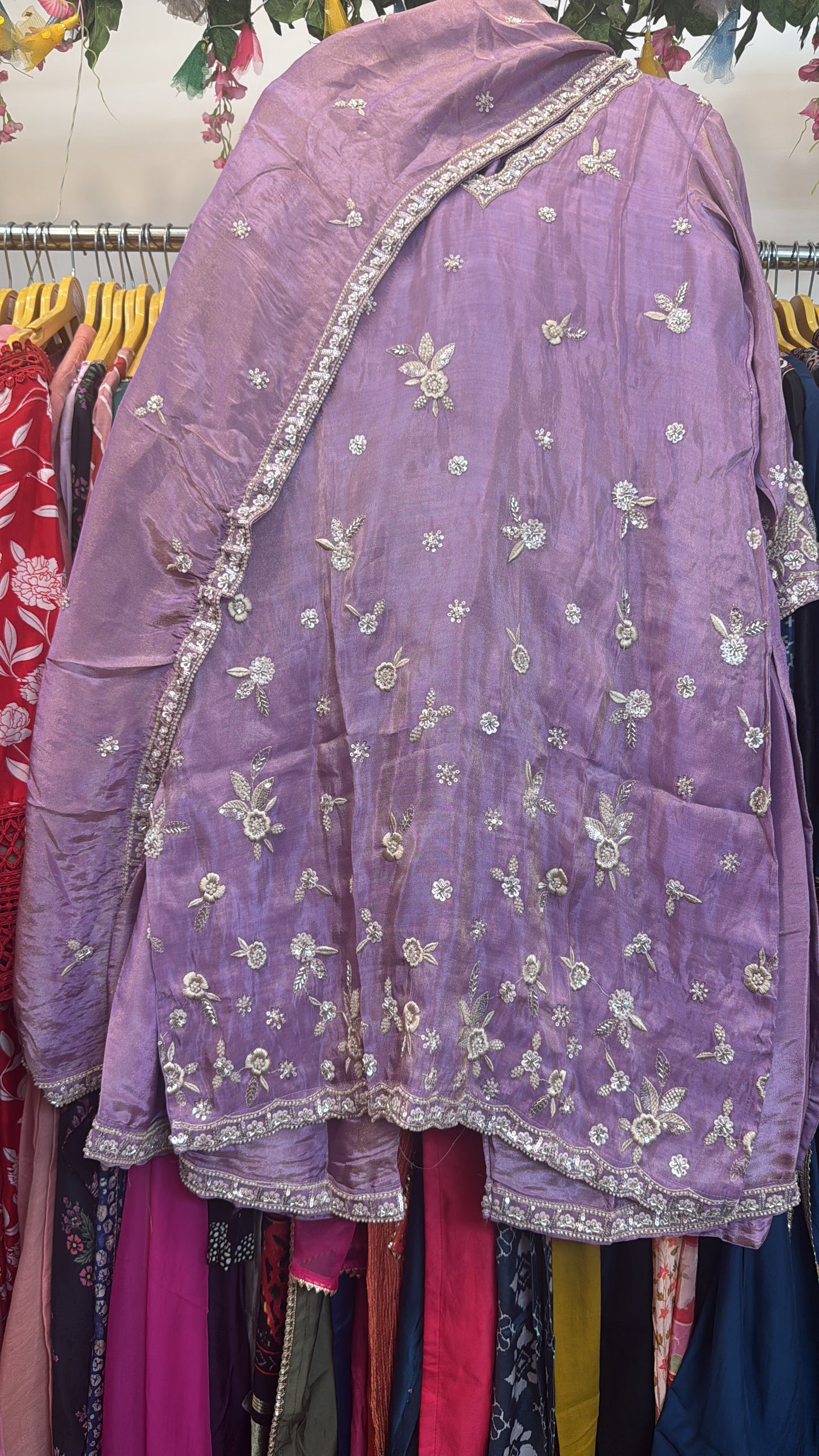 Purple fully work divider set