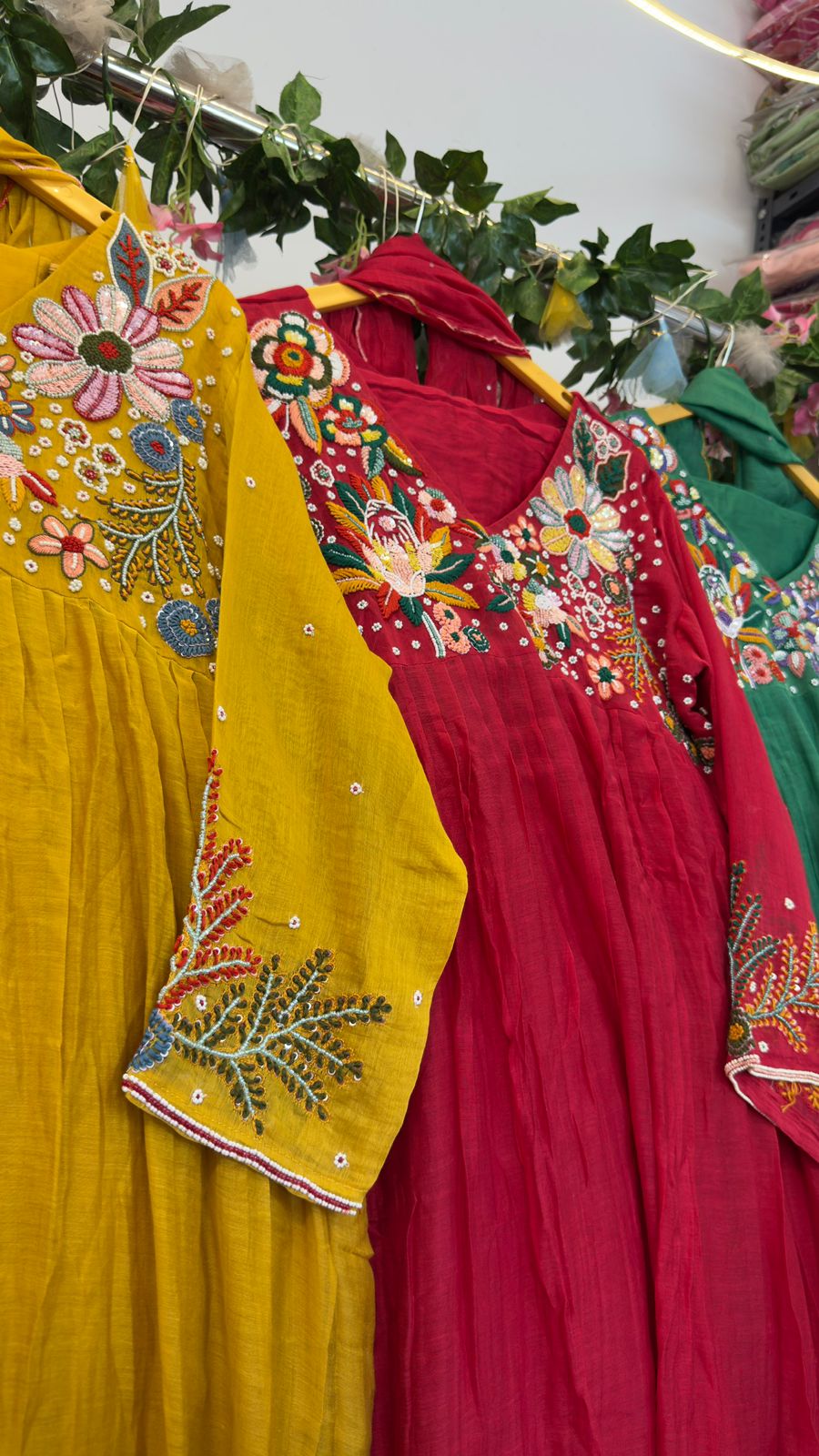 Aline premium Aline mul chandari suit