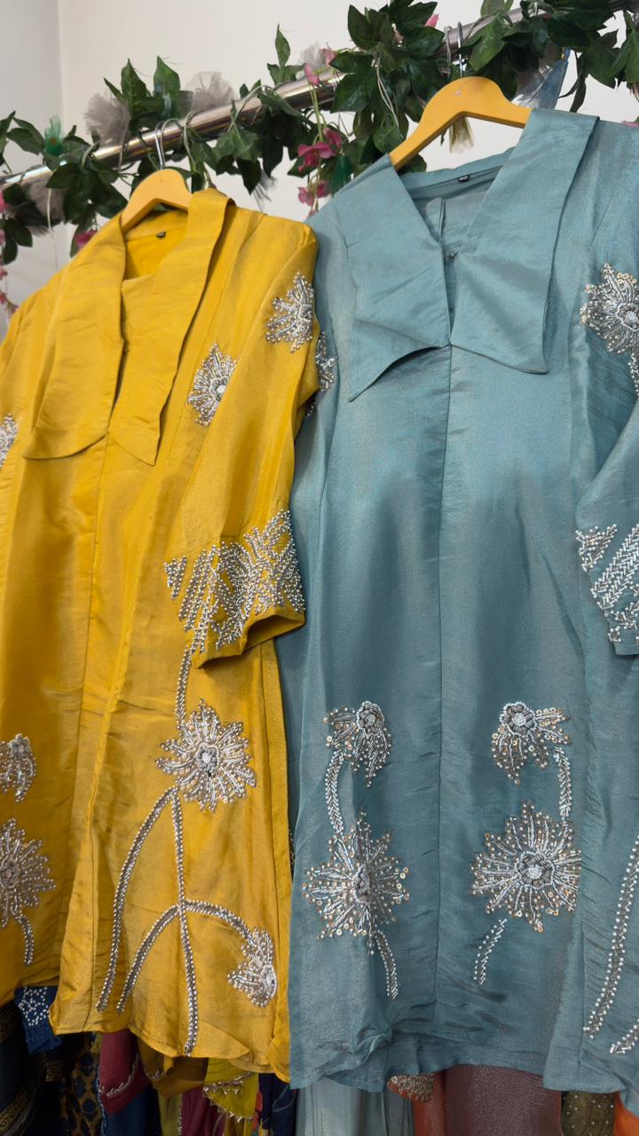 Premium tissue co ord set ( lining in top & bottom )