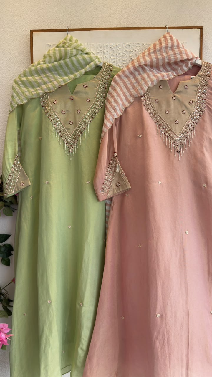 Premium trendy tissue Anarkali