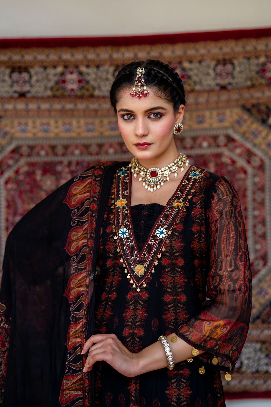 Black Georgette