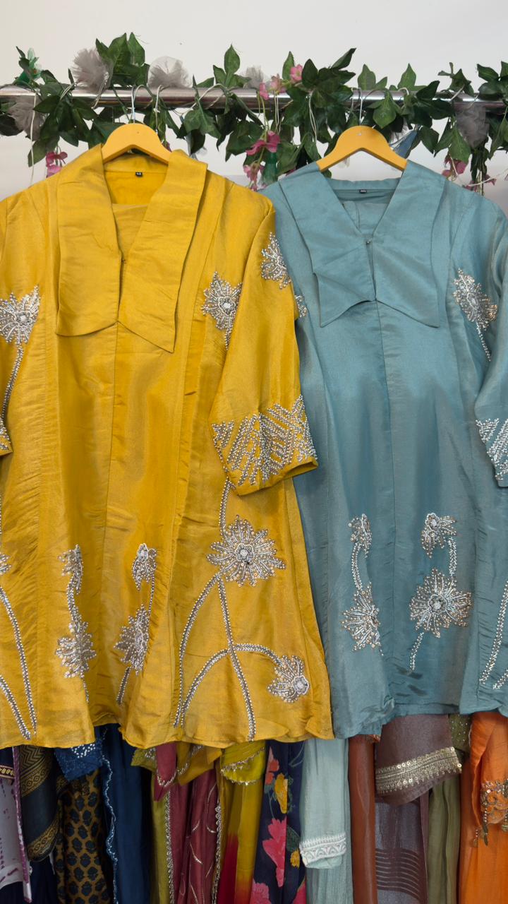 Premium tissue co ord set ( lining in top & bottom )