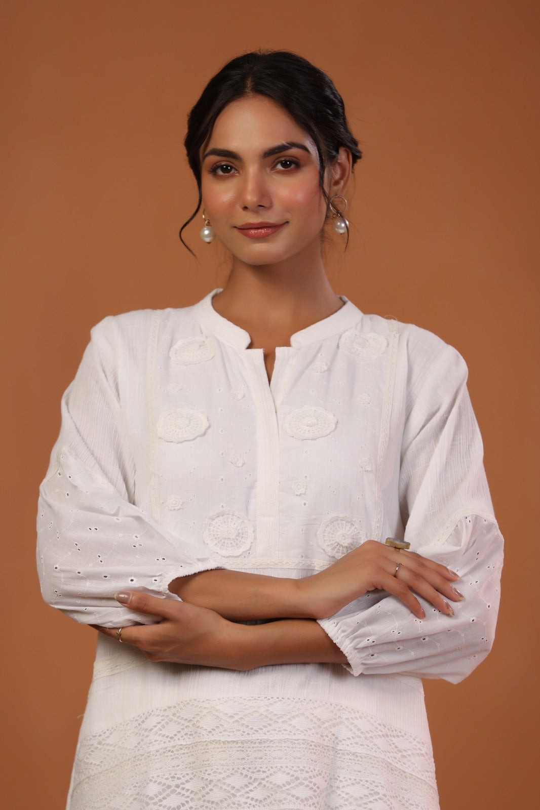 White imported prime kurta pant