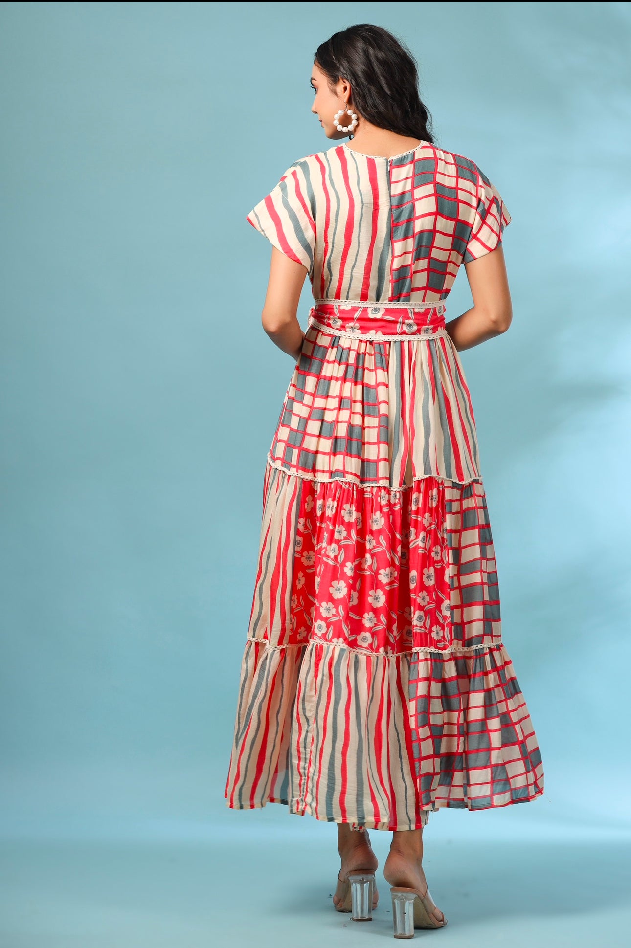Muslin silk dress