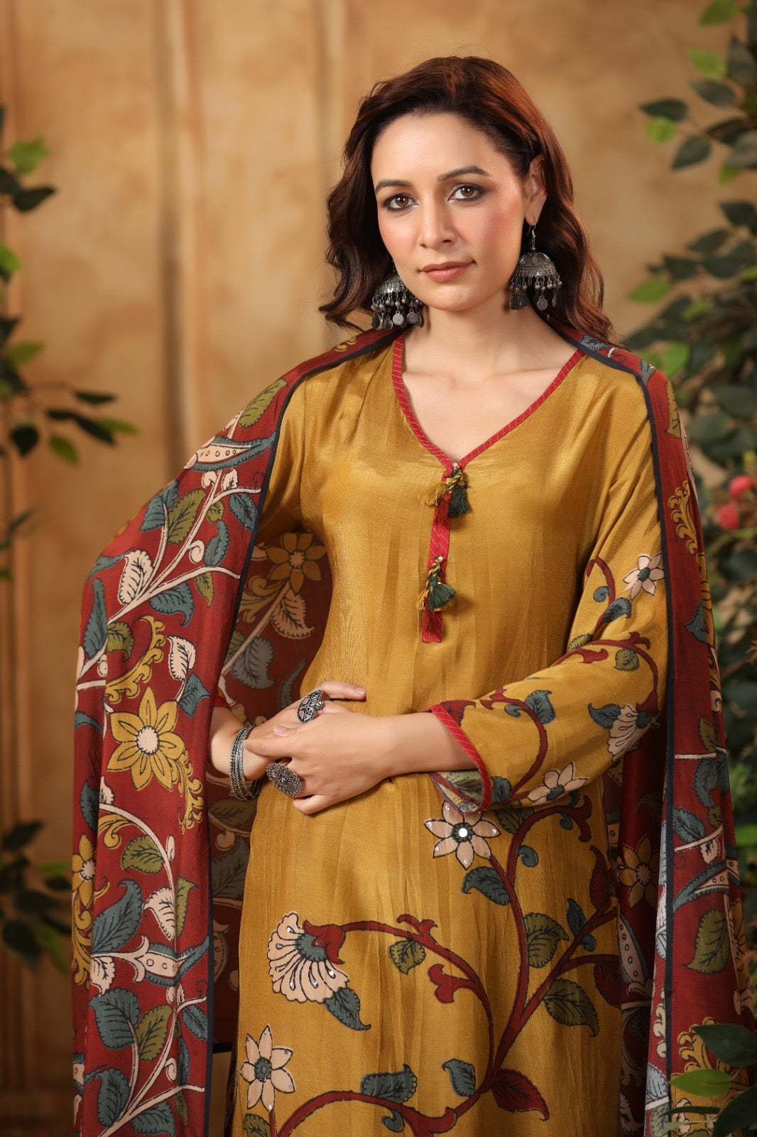 Kamakari muslin kurta pant duppata