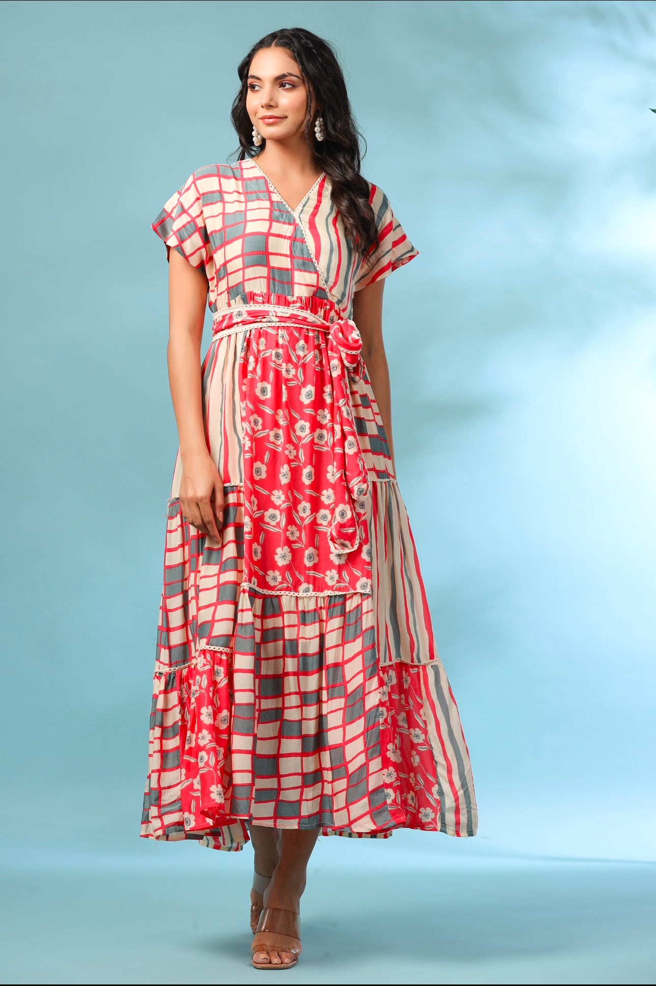 Muslin silk dress