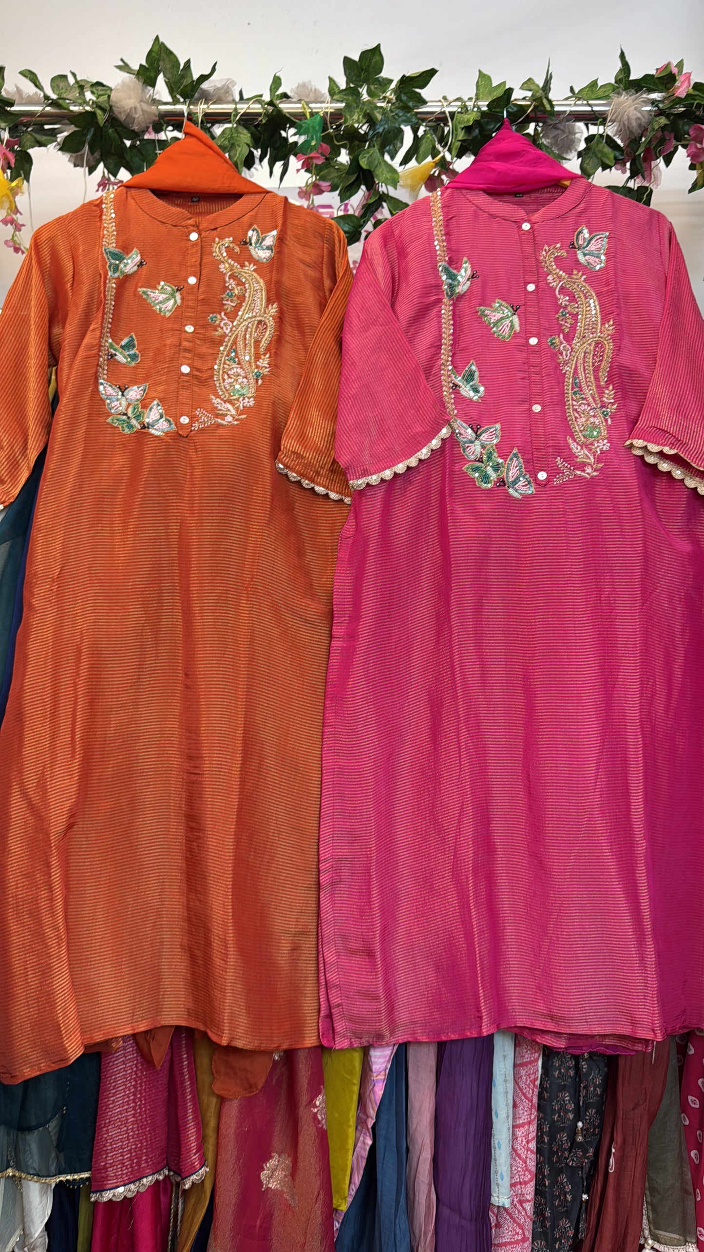 Pretty Rani tissue suit