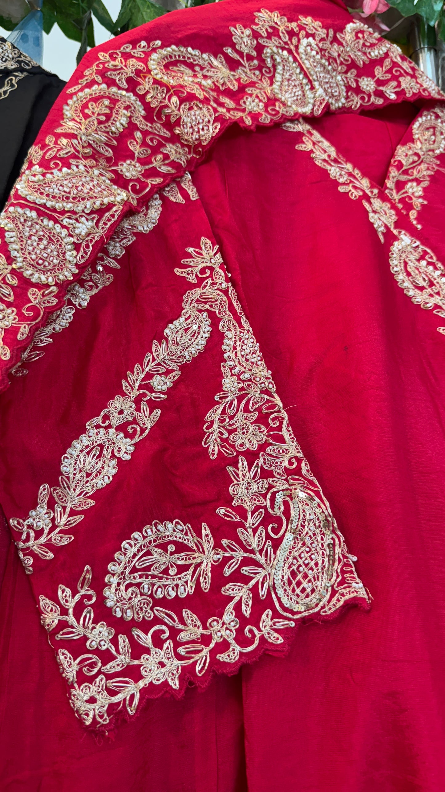 Heavy silk angrakha