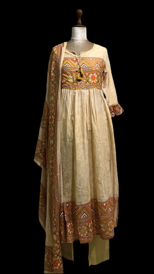 Afgani cotton Anarkali
