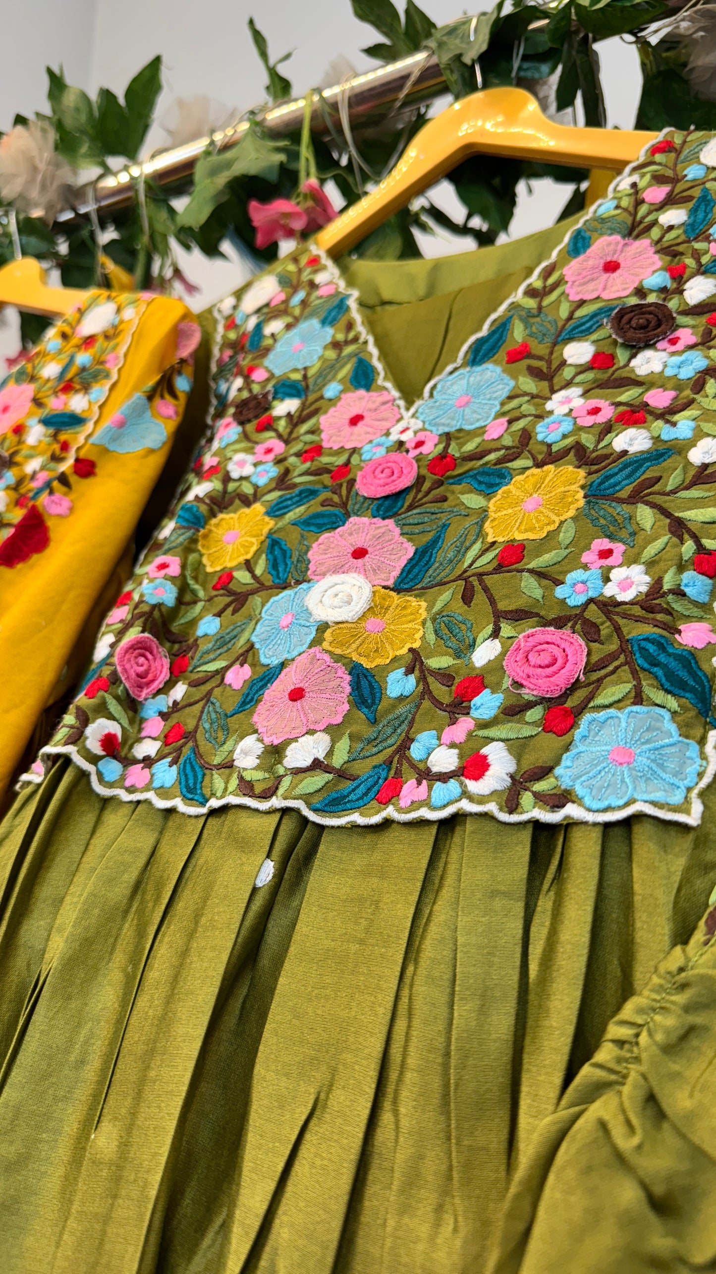 Embroidery premium silk kurta pant
