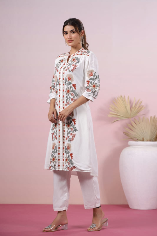 Kashmiri embroidery co ord