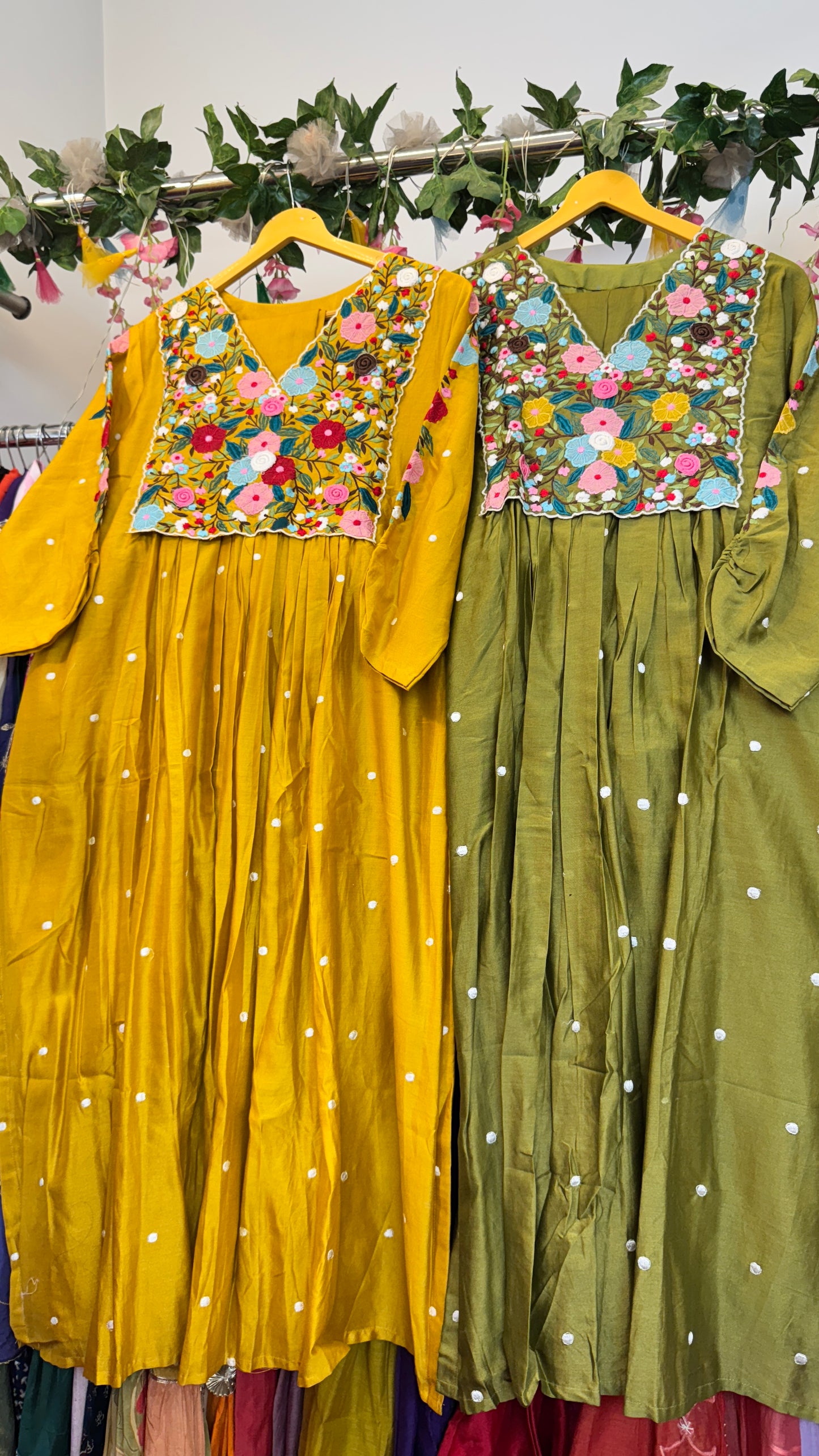 Embroidery premium silk kurta pant