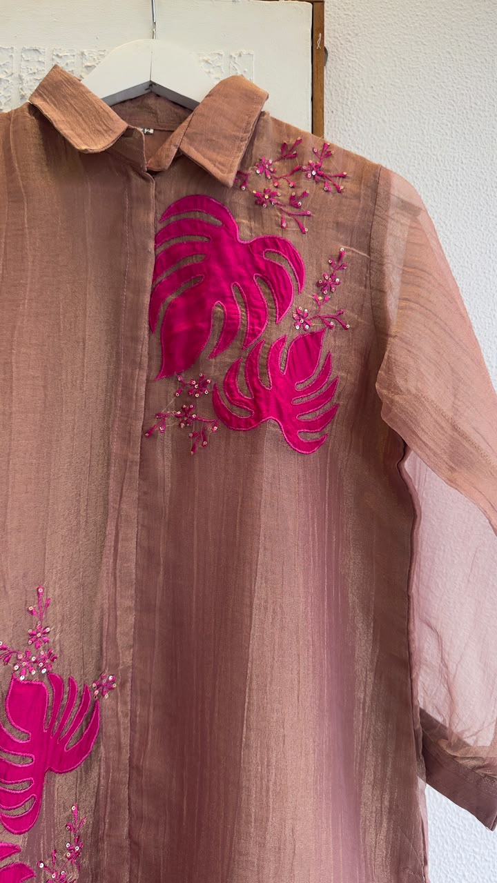 Salsa appliqué co ord set