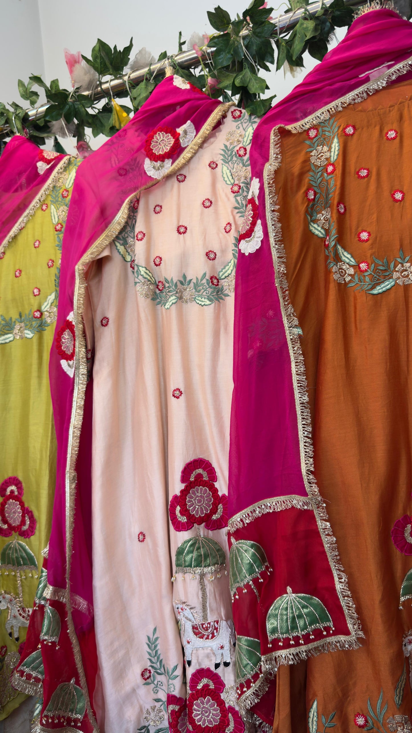 Baraat pure designer Anarkali suit