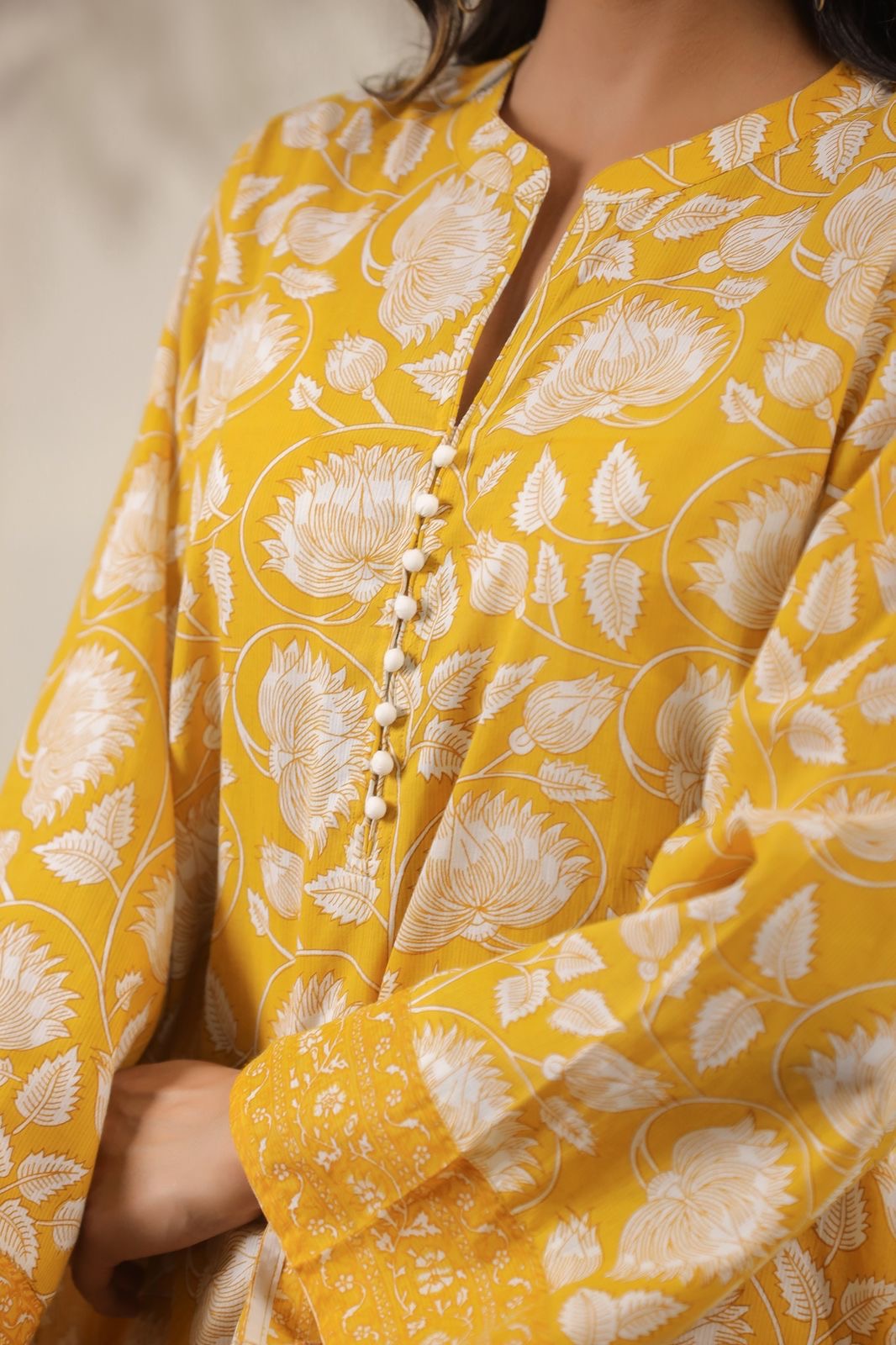 Comforty hand block cotton co ord