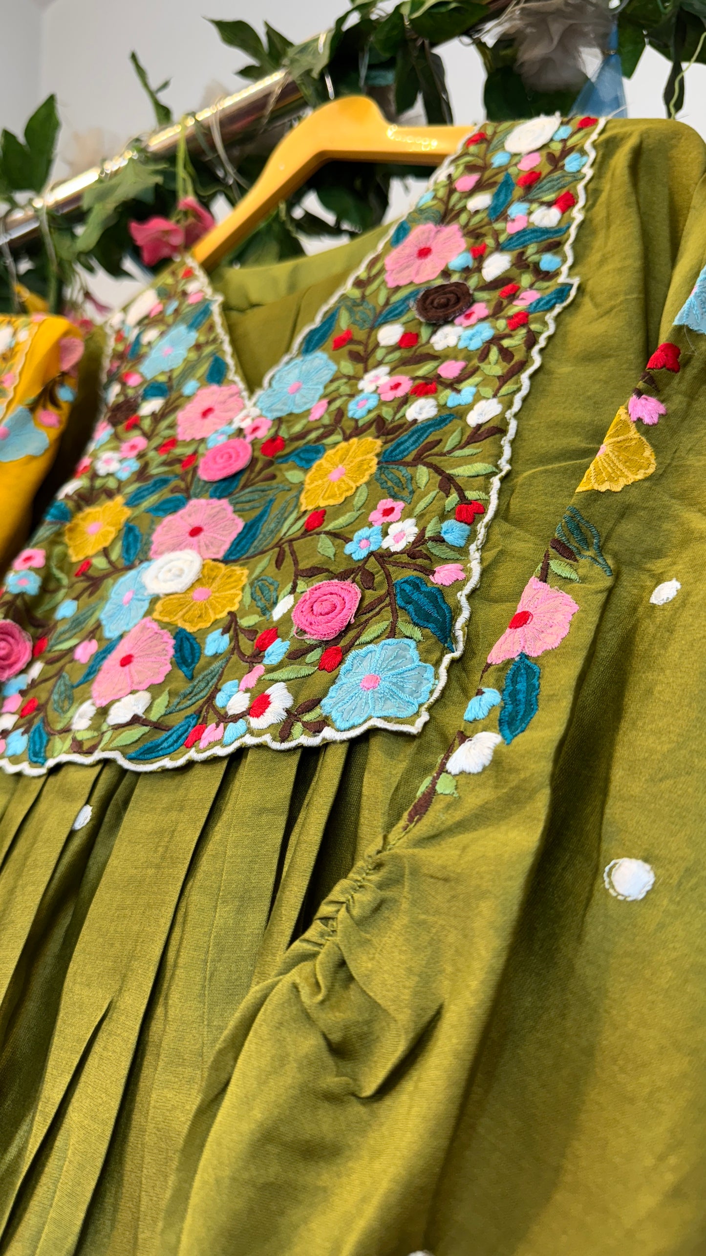 Embroidery premium silk kurta pant