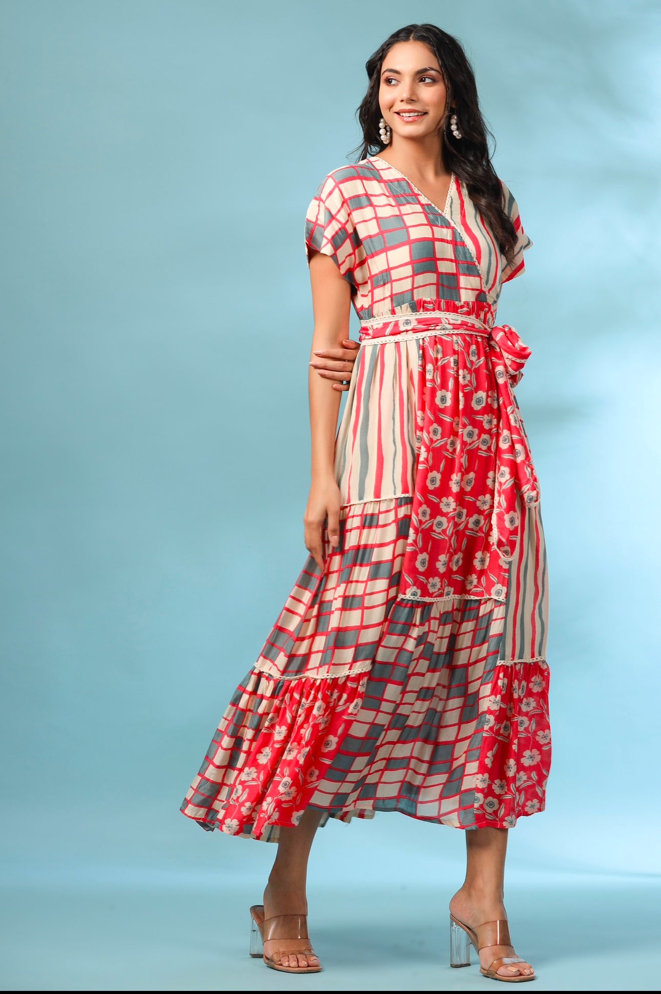 Muslin silk dress