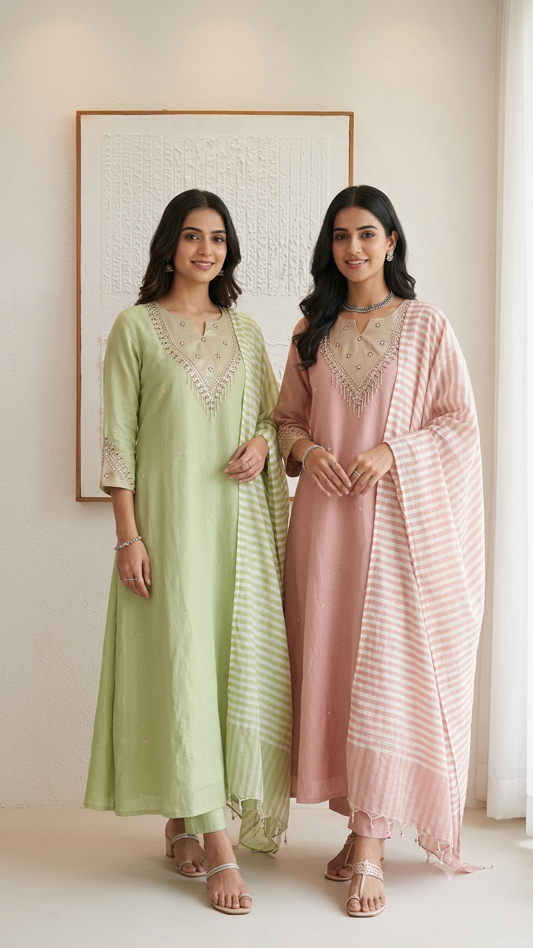 Premium trendy tissue Anarkali