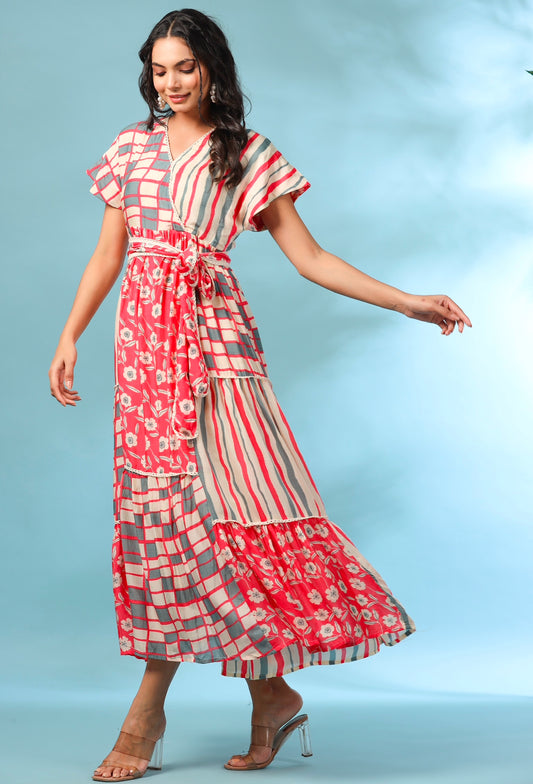 Muslin silk dress